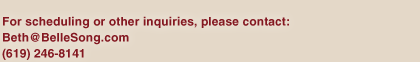 Beth@BelleSong.com